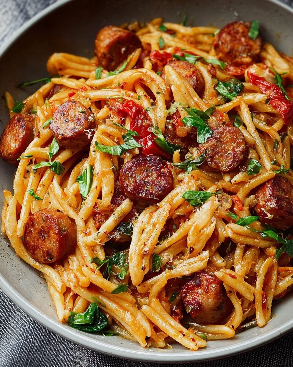 Cajun Sausage Pasta