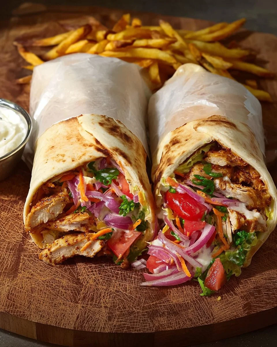 Chicken Shawarma Wrap