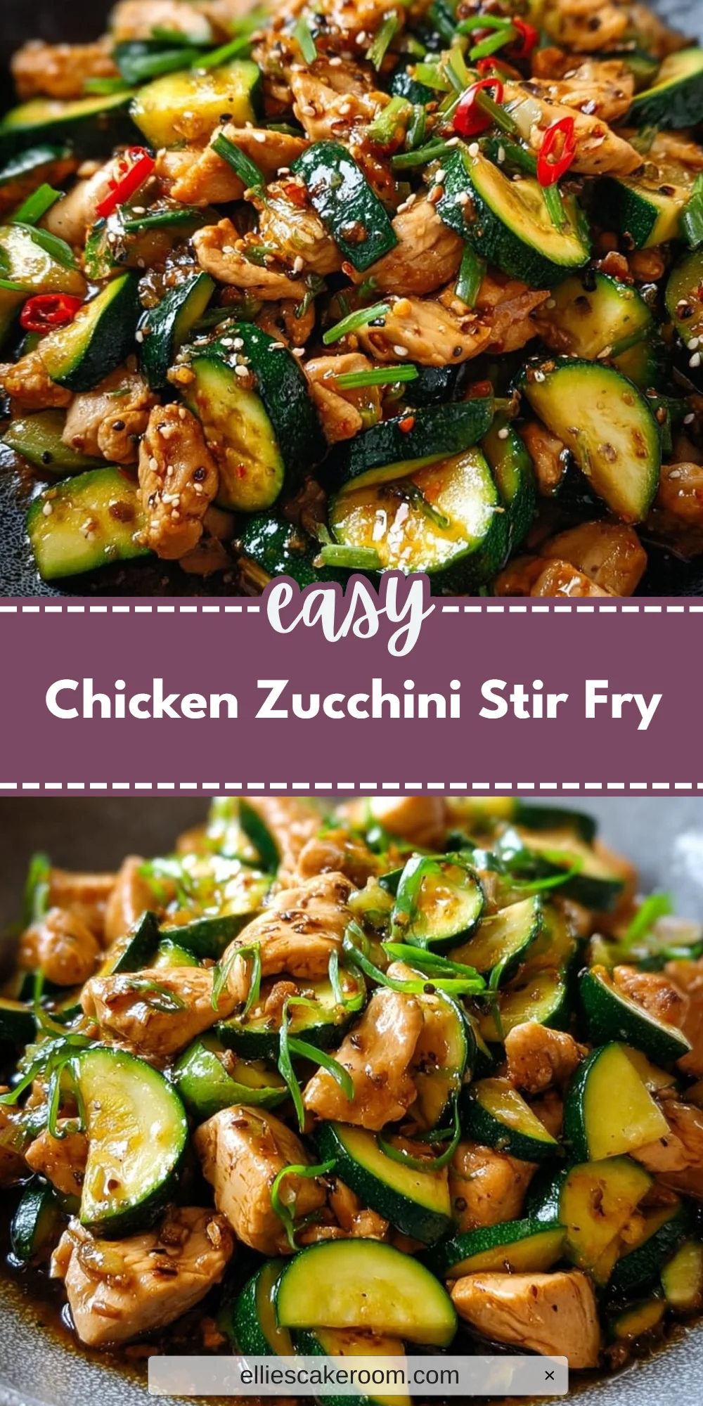 Chicken Zucchini Stir Fry