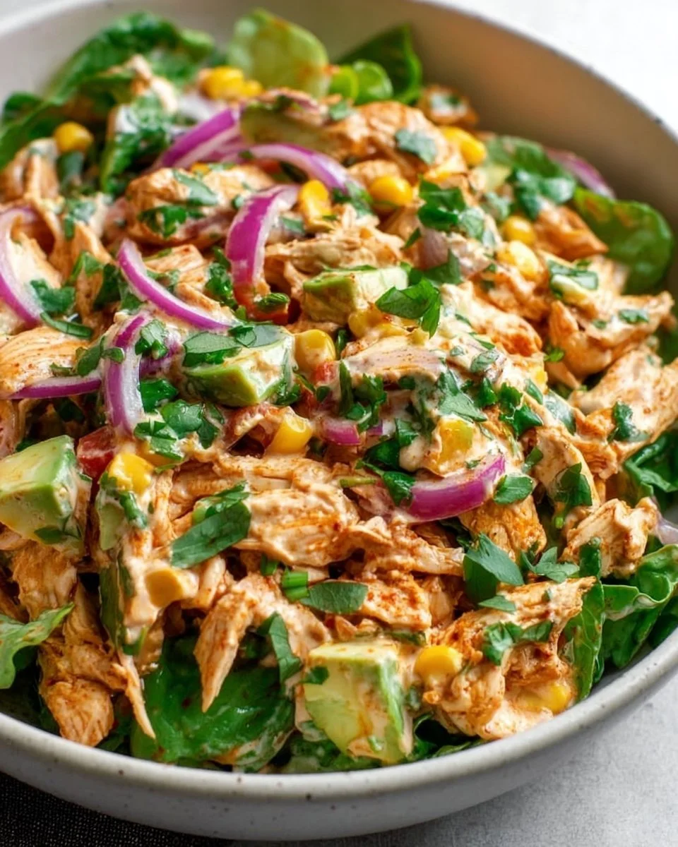 Chipotle Lime Chicken Salad