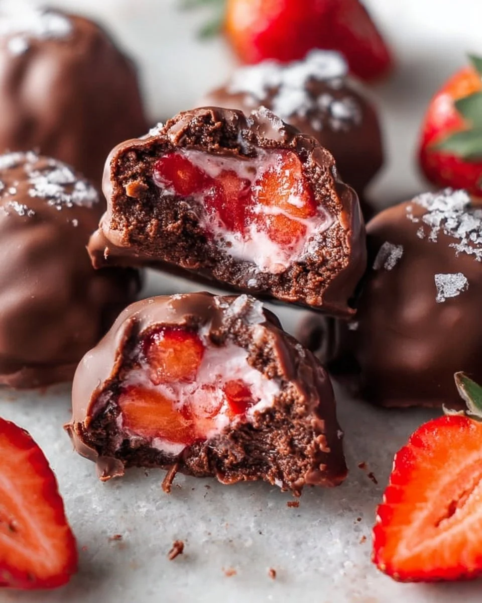 Chocolate Strawberry Yogurt Clusters (Viral Recipe!)