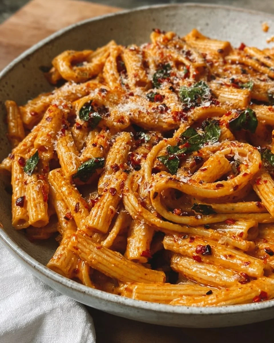 Creamy Chili Oil Pasta