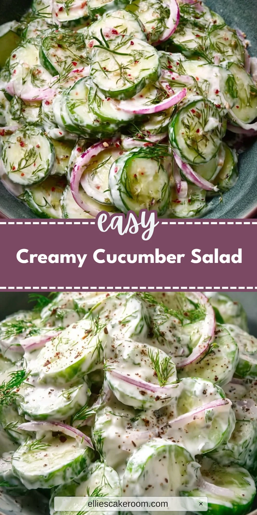 Creamy Cucumber Salad