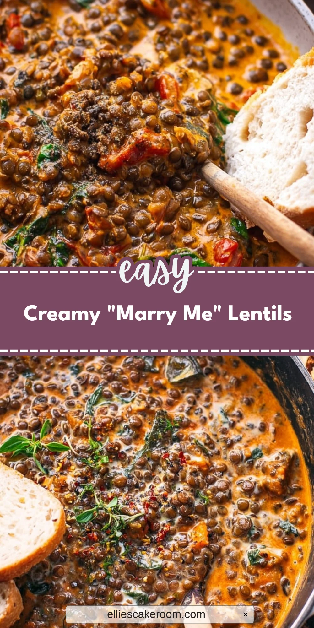 Creamy "Marry Me" Lentils