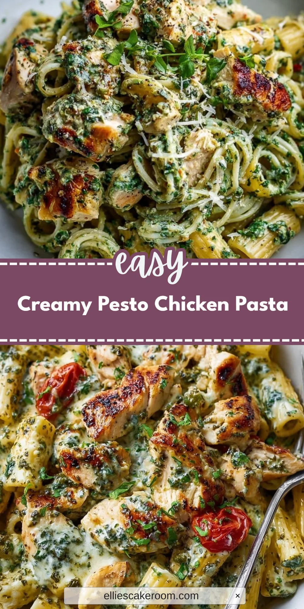 Creamy Pesto Chicken Pasta
