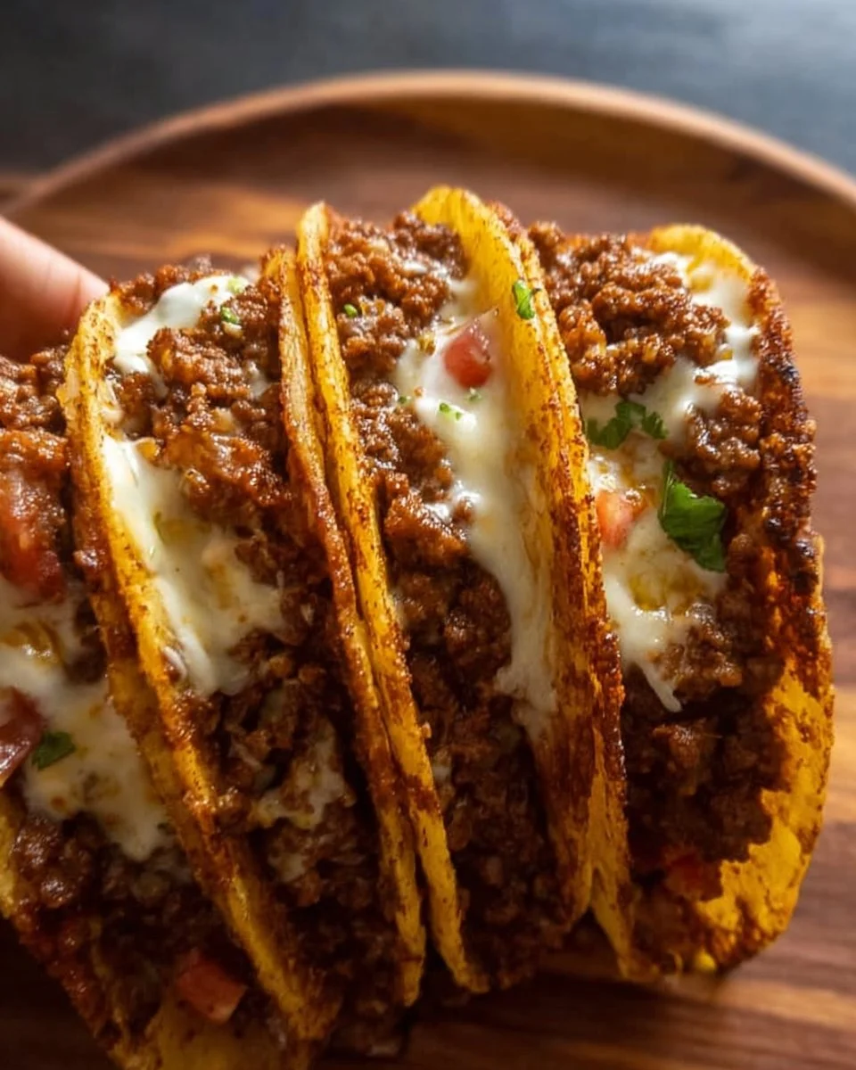 Crispy Ground Beef Tacos