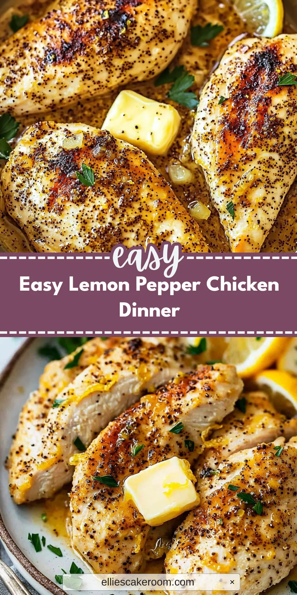 Easy Lemon Pepper Chicken Dinner