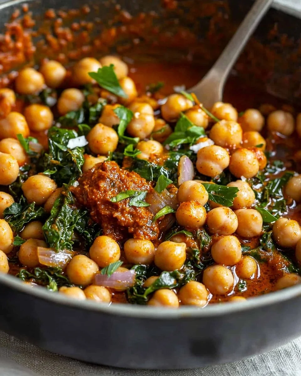 Harissa Chickpeas