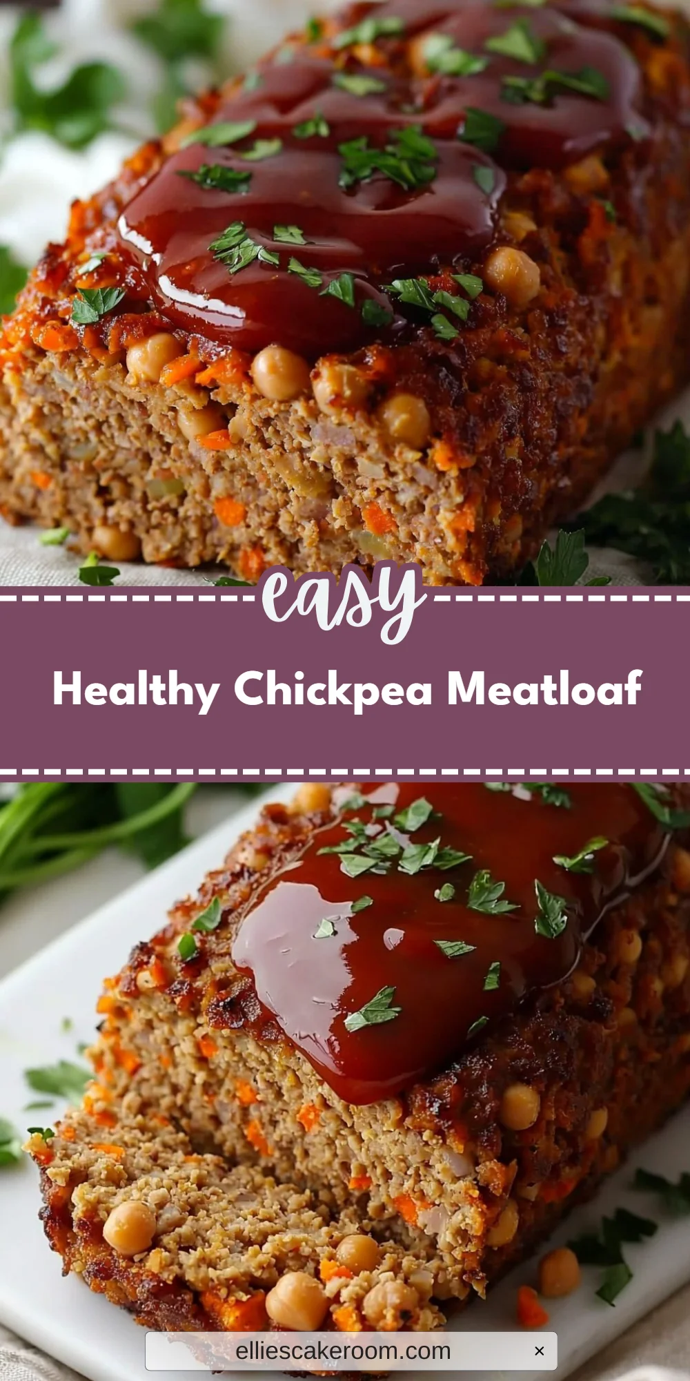 Healthy Chickpea Meatloaf
