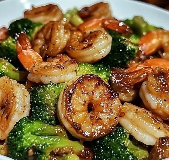 High-Protein Honey Garlic Shrimp