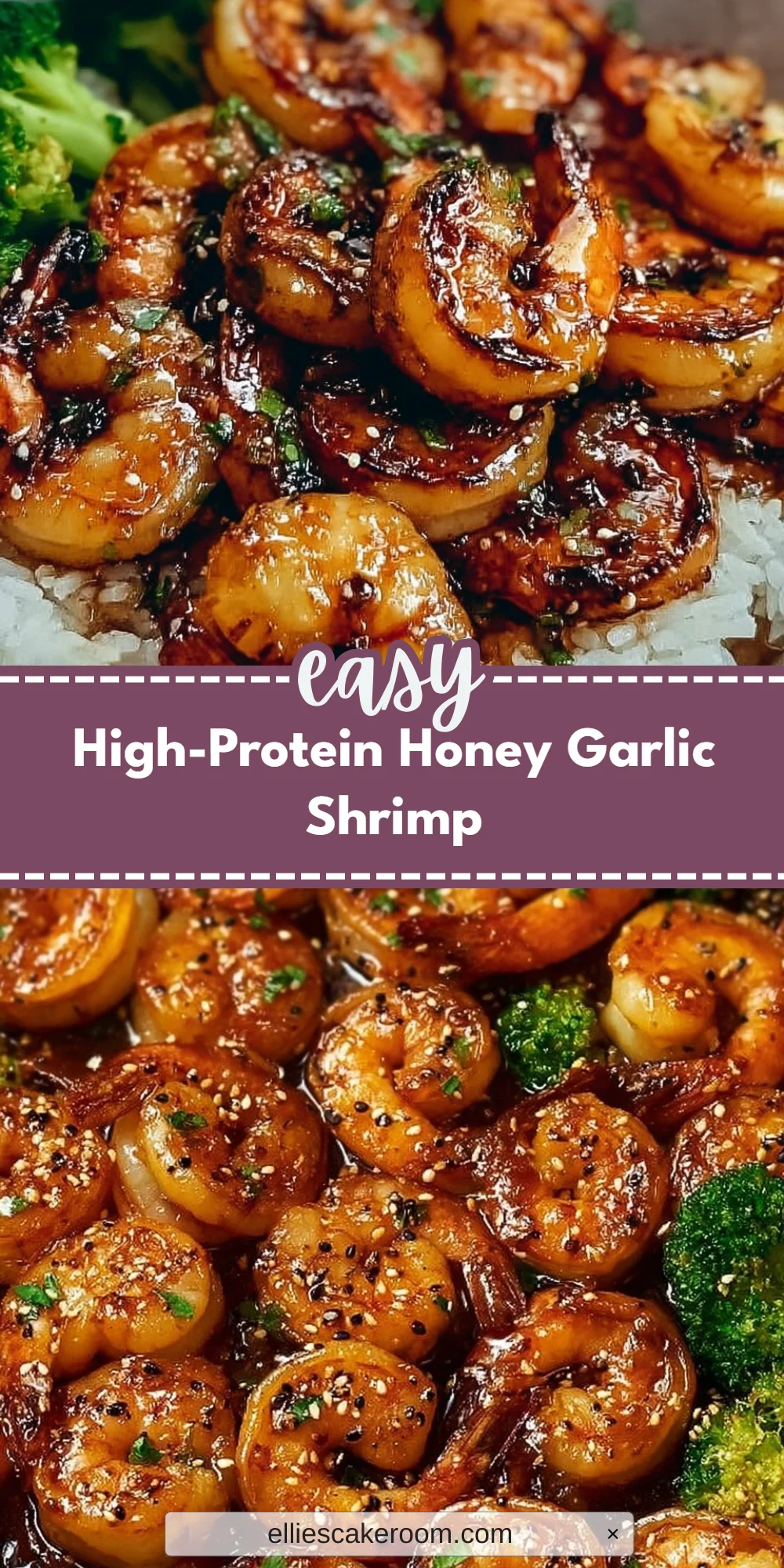 High-Protein Honey Garlic Shrimp