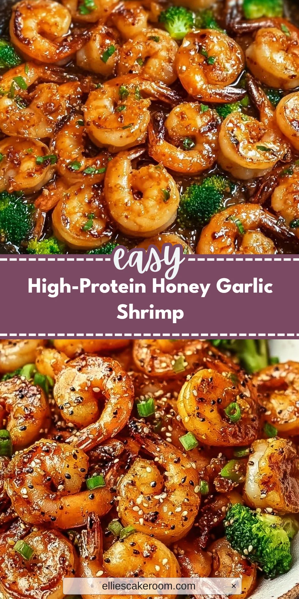 High-Protein Honey Garlic Shrimp