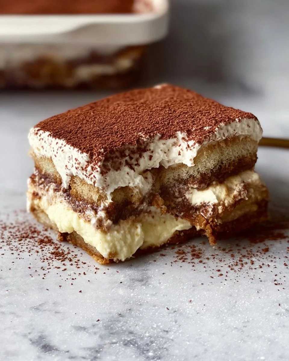 Homemade Tiramisu