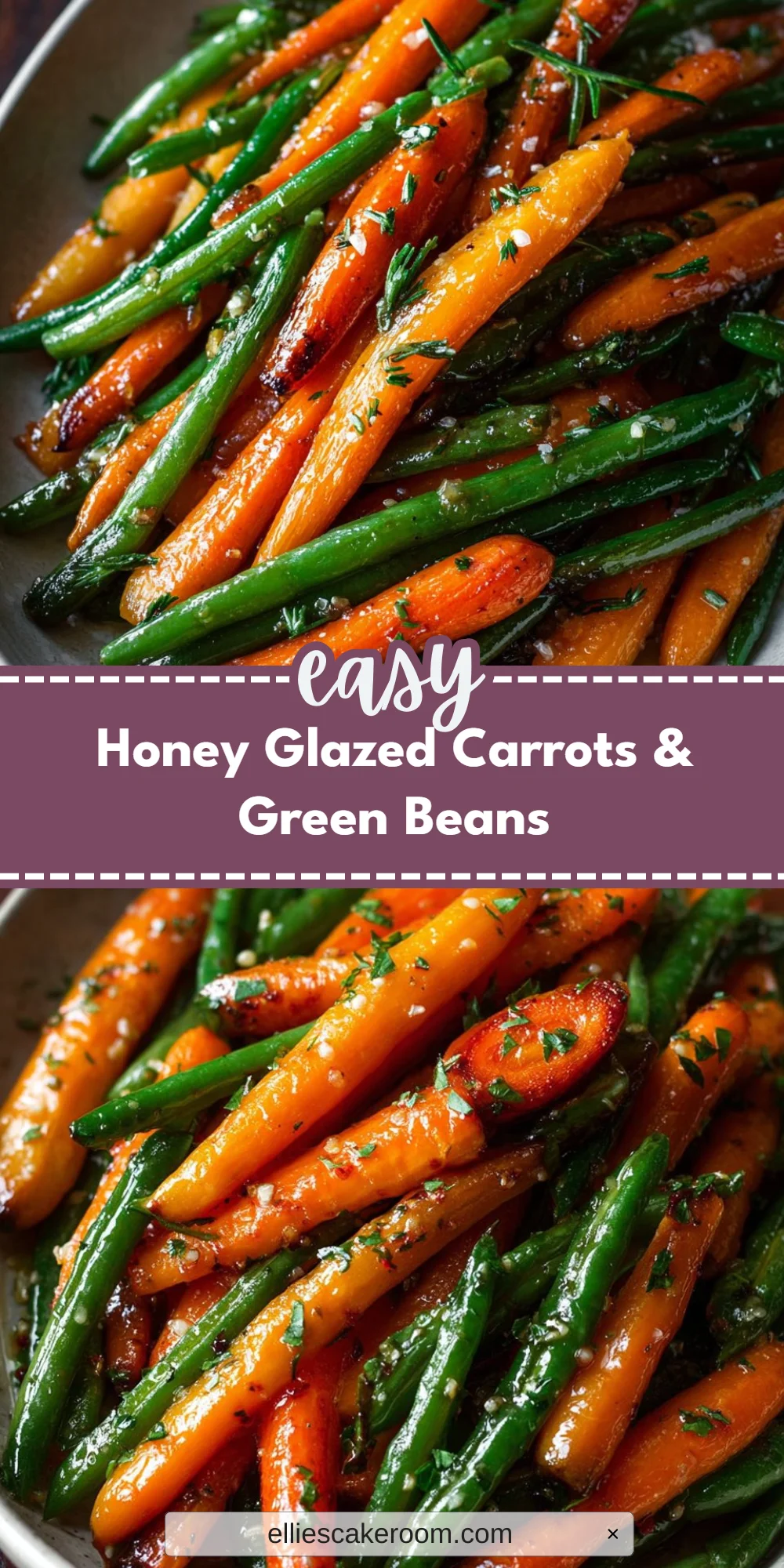 Honey Glazed Carrots & Green Beans