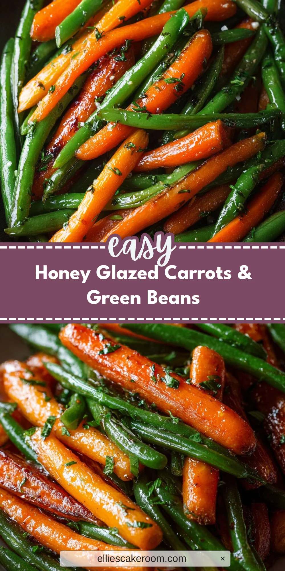 Honey Glazed Carrots & Green Beans