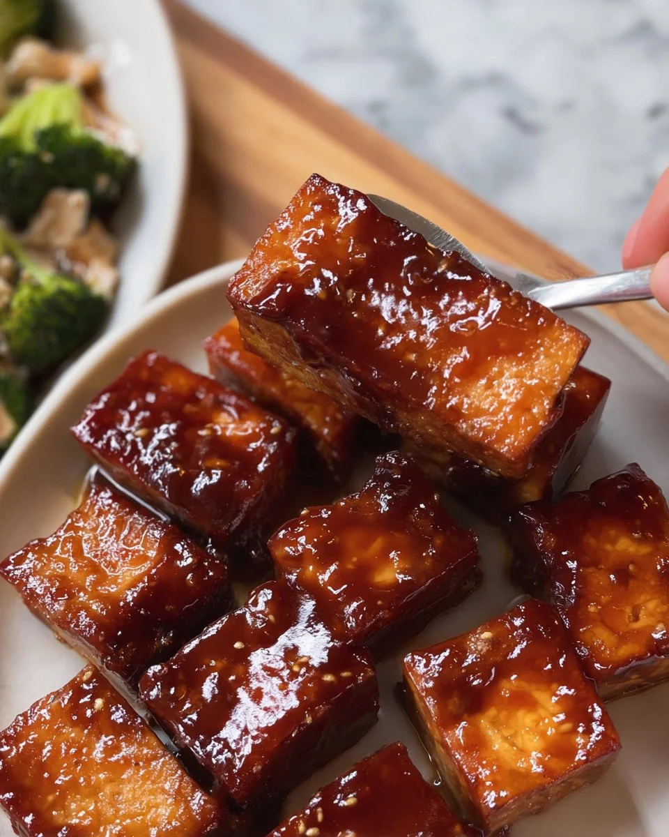 Maple Glazed Tofu