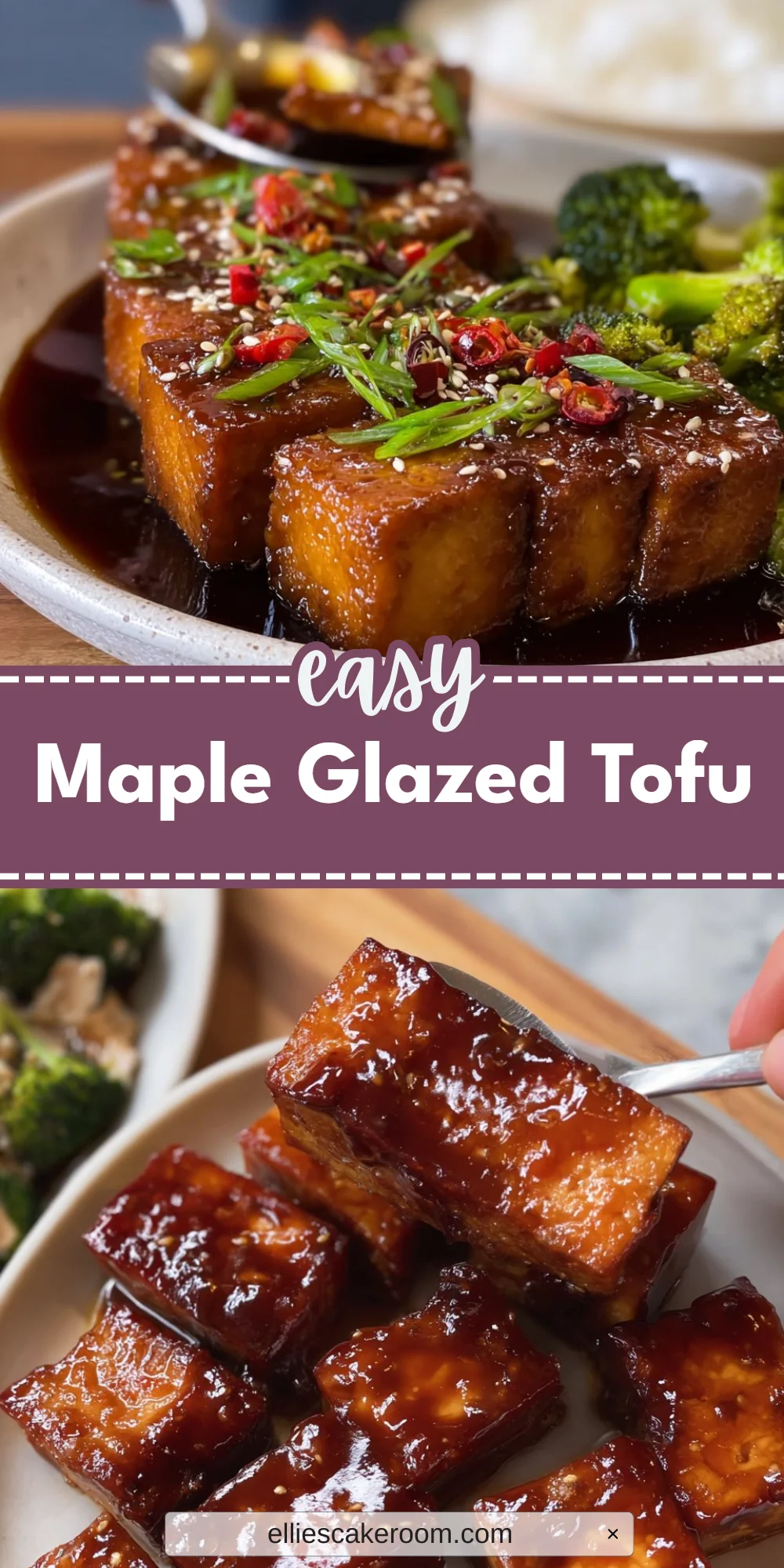 Maple Glazed Tofu