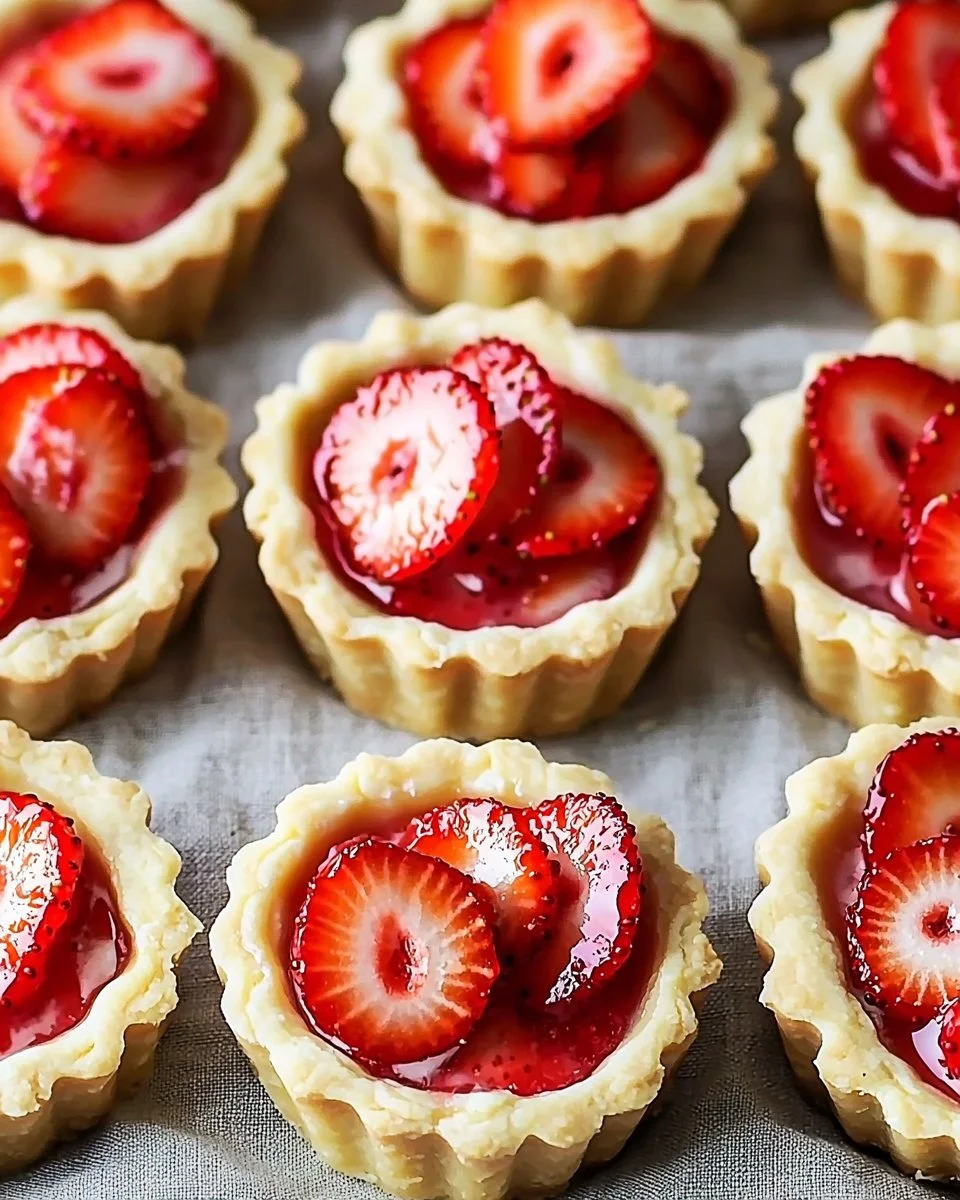 Mini Strawberry Tartlets