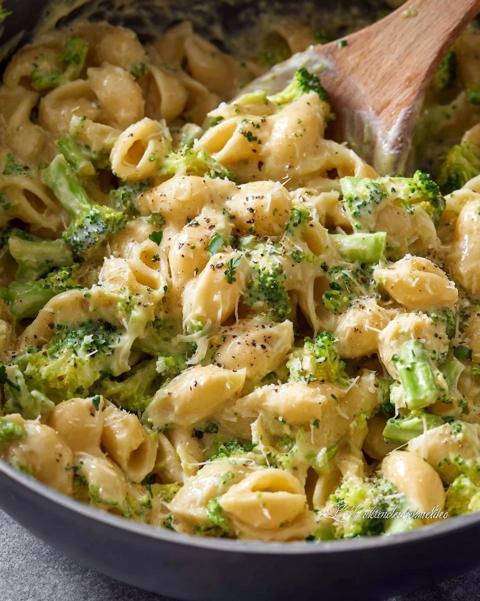 One Pot Healthy Broccoli Mac and Cheese