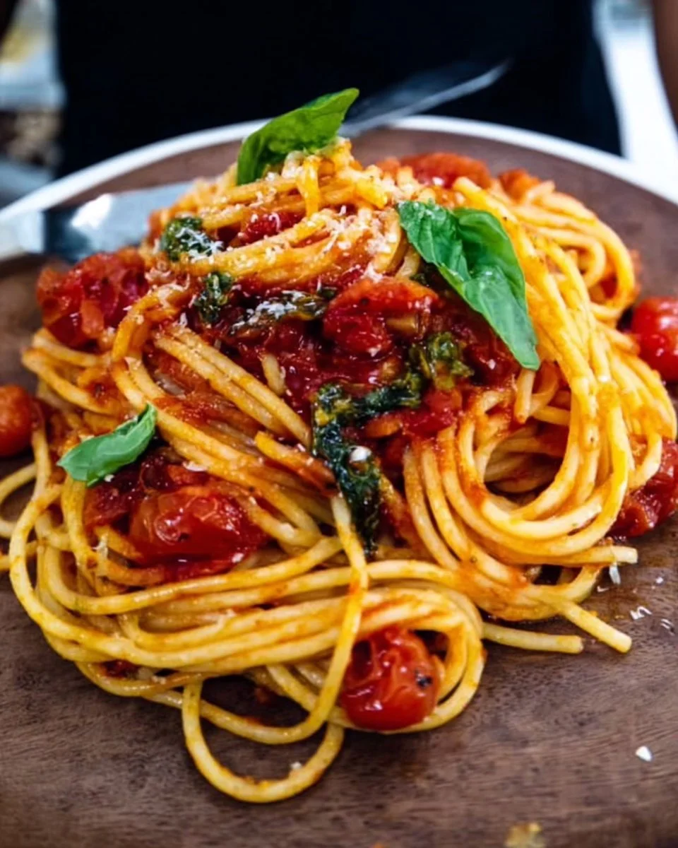Pasta with Tomato Sauce