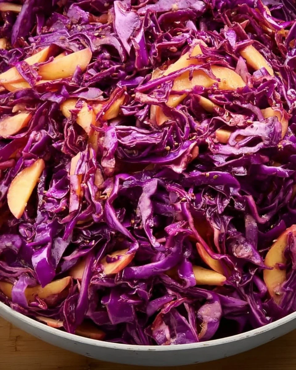 Red Cabbage Slaw