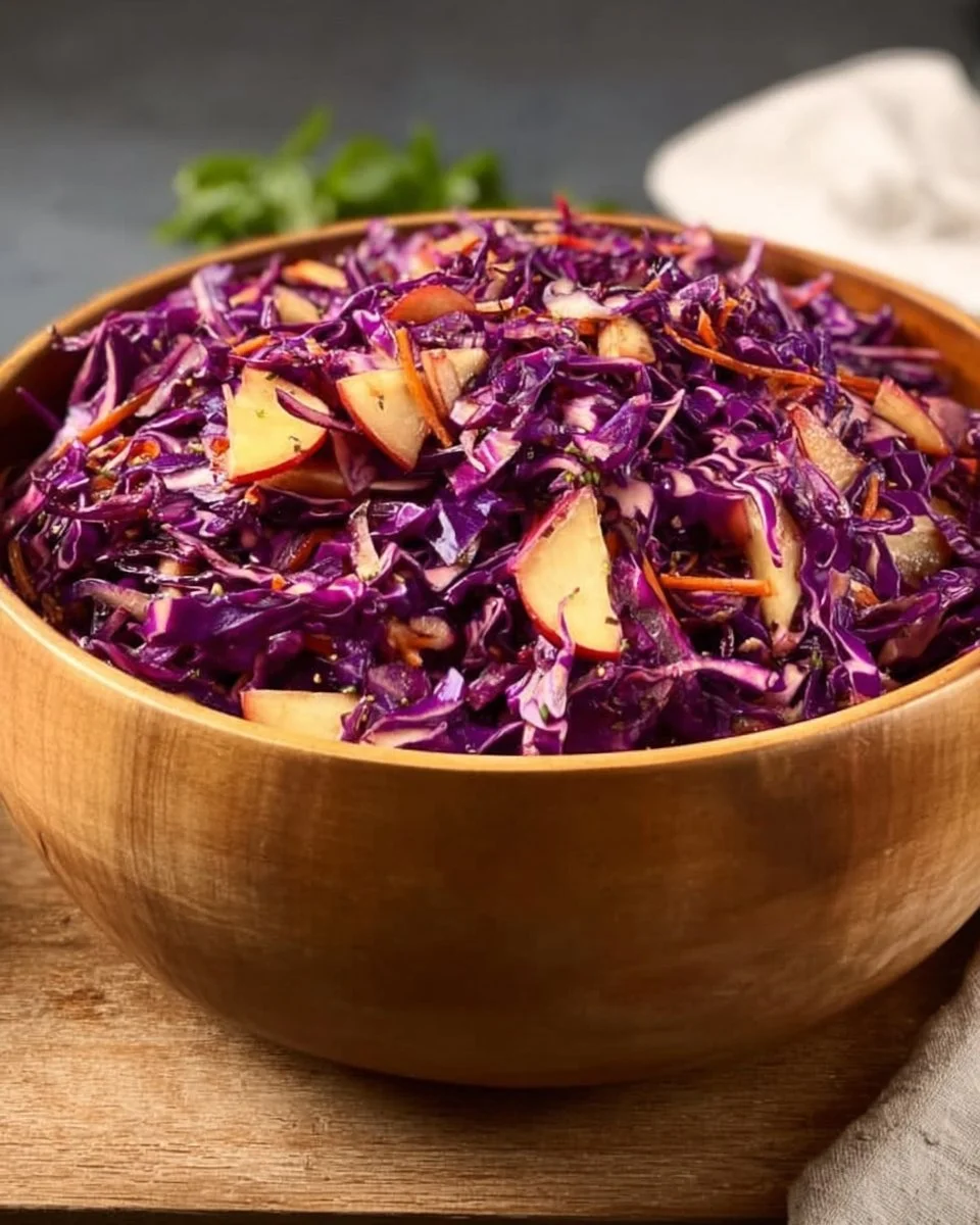 Red Cabbage Slaw