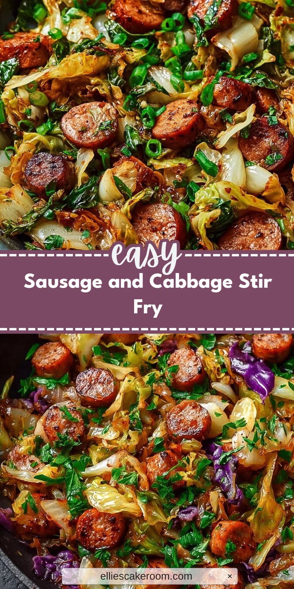 Sausage and Cabbage Stir Fry