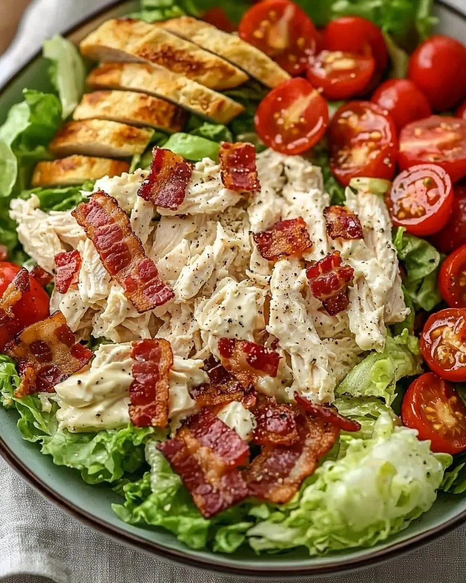 Savory BLT Chicken Salad