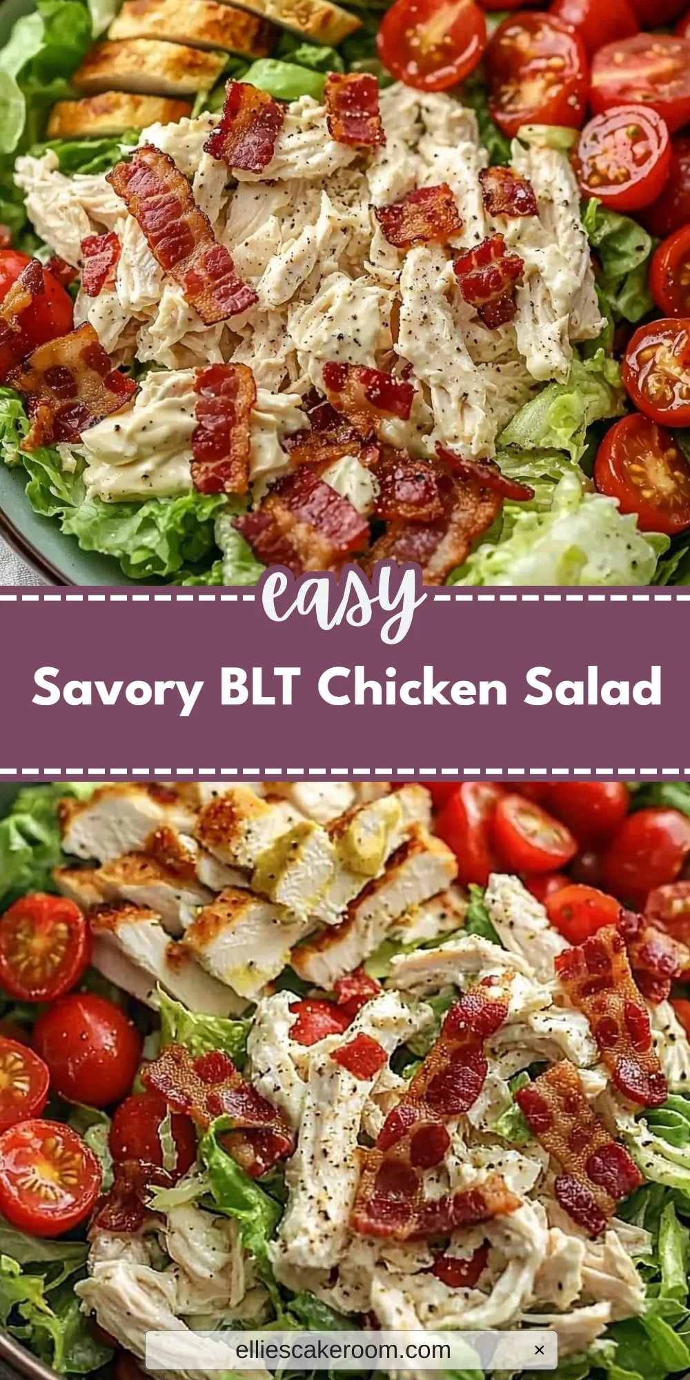 Savory BLT Chicken Salad