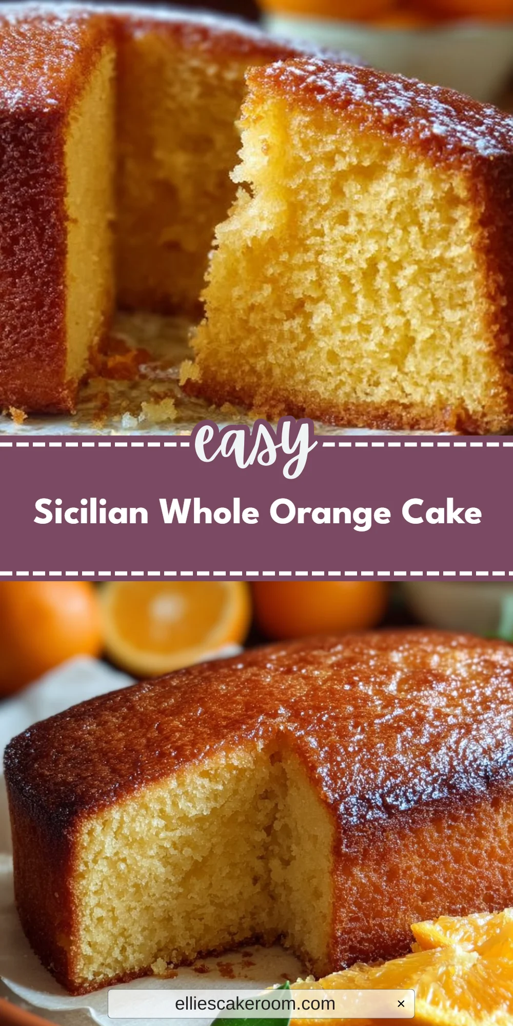 Sicilian Whole Orange Cake