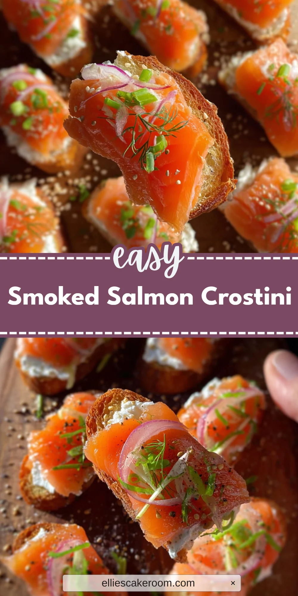 Smoked Salmon Crostini
