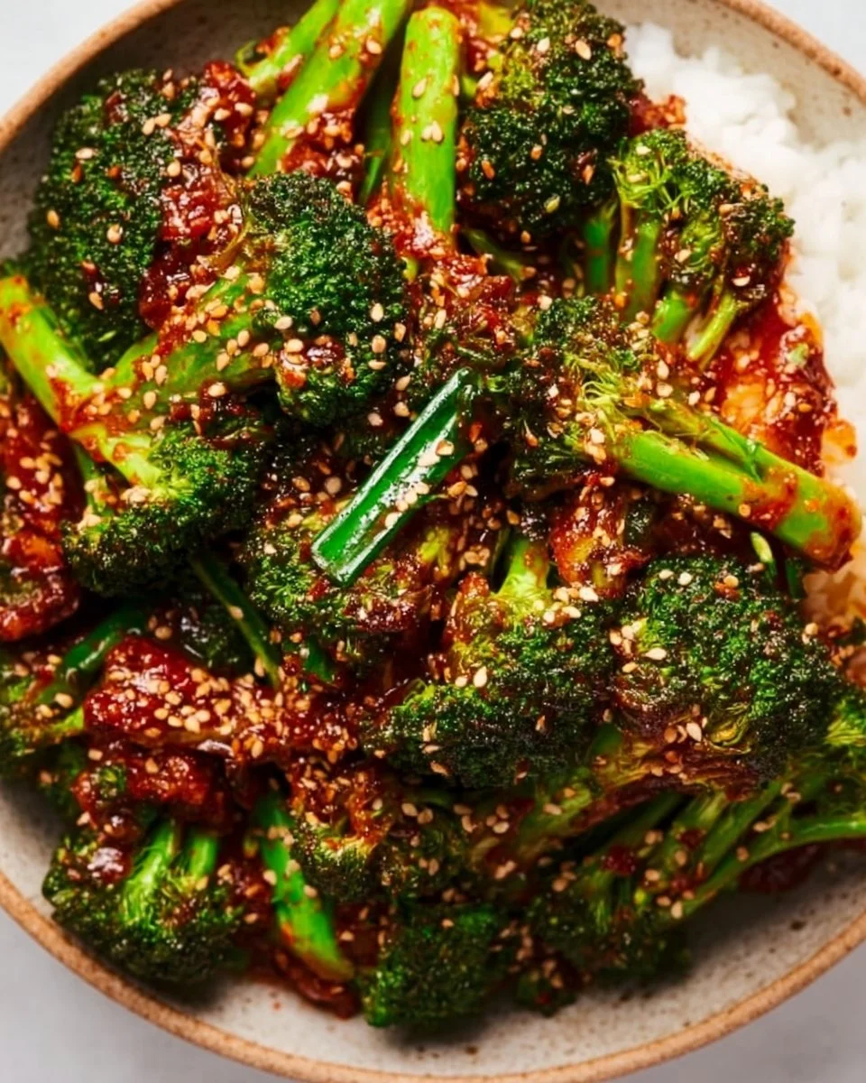 Spicy Gochujang Broccoli