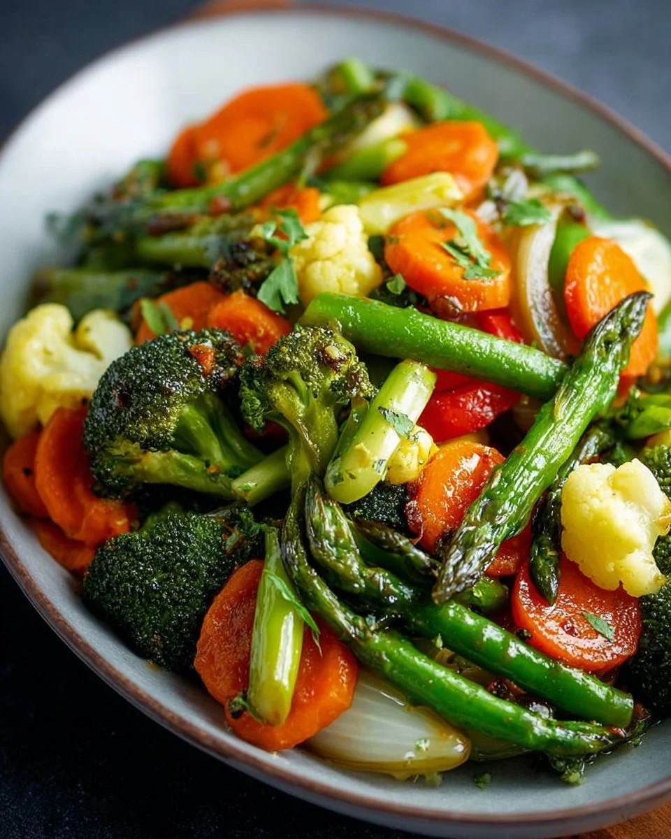 Steamed Vegetable Medley