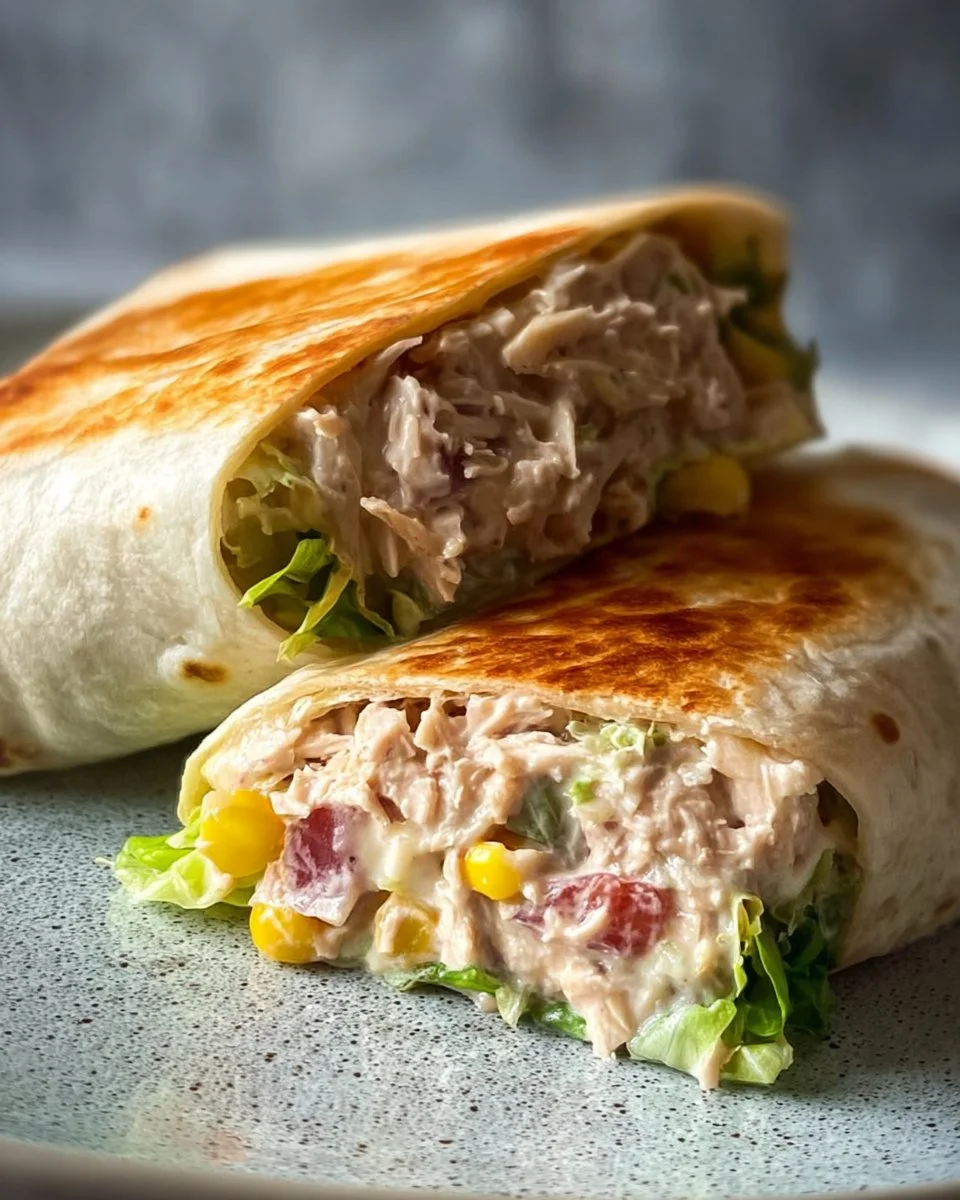 Tuna Melt Wrap