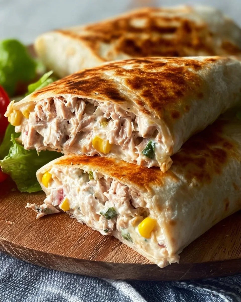 Tuna Melt Wrap