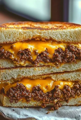 Ultimate Cheesy Ground Beef Melt with melty cheese and savory beef