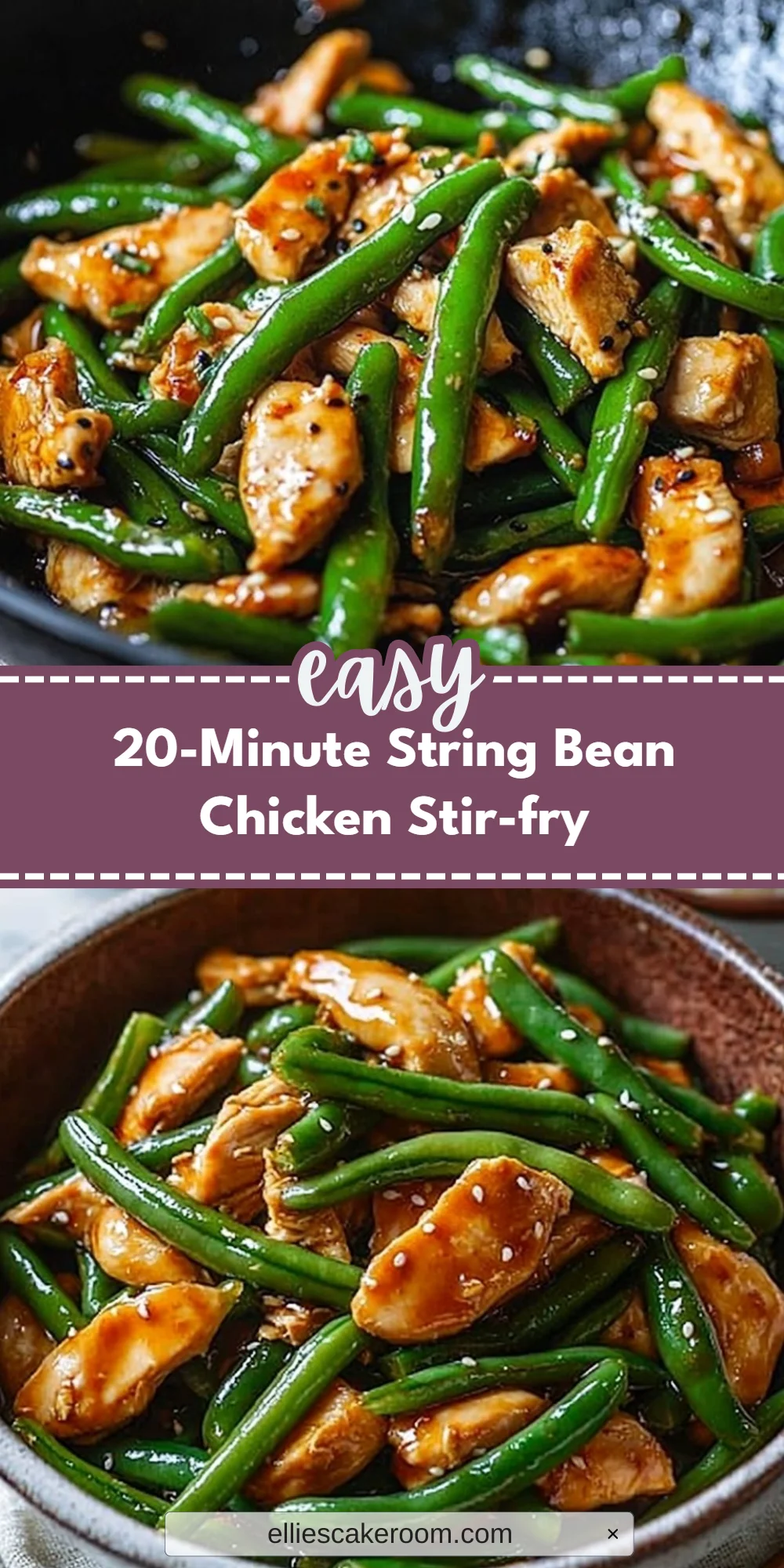 20-Minute String Bean Chicken Stir-fry