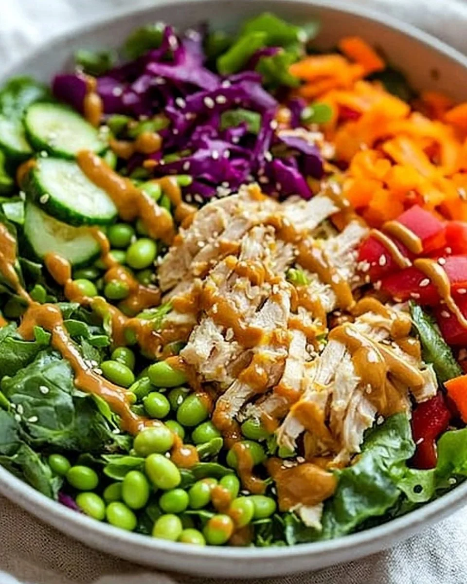 Asian Chicken Crunch Salad
