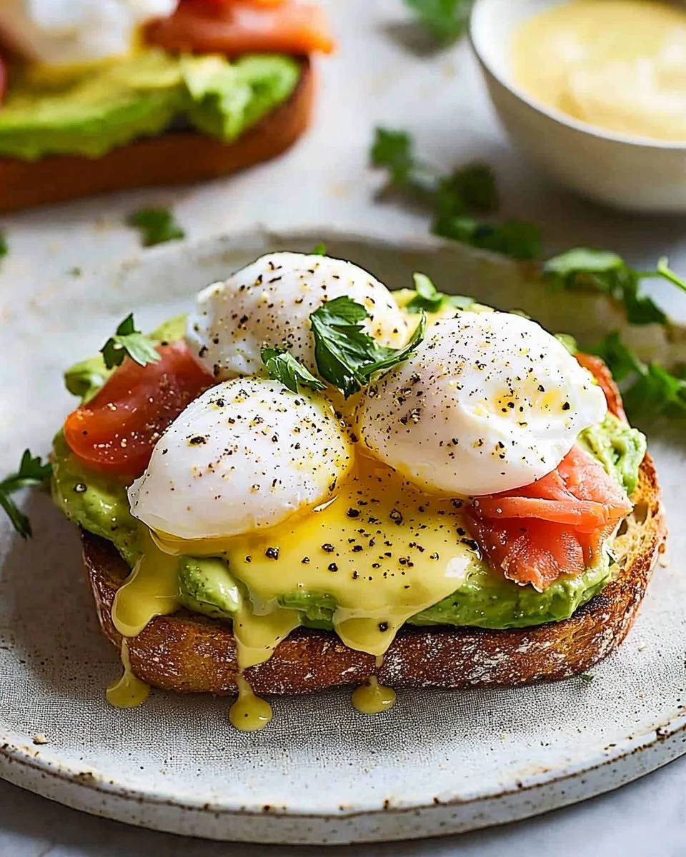 Avocado Toast Eggs Benedict