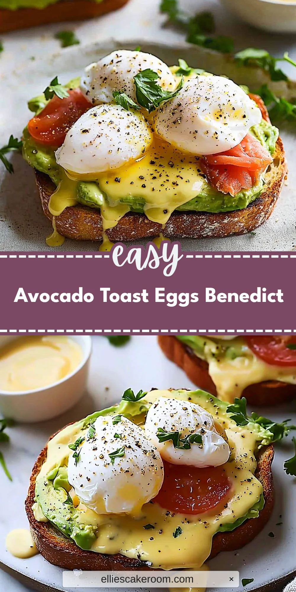 Avocado Toast Eggs Benedict