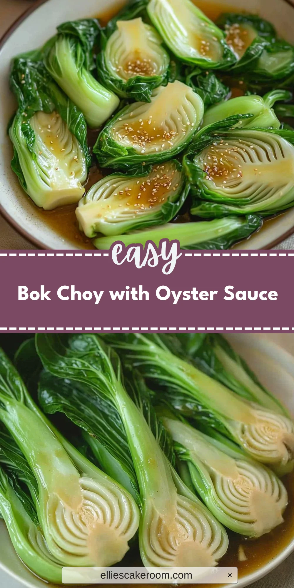 Bok Choy with Oyster Sauce
