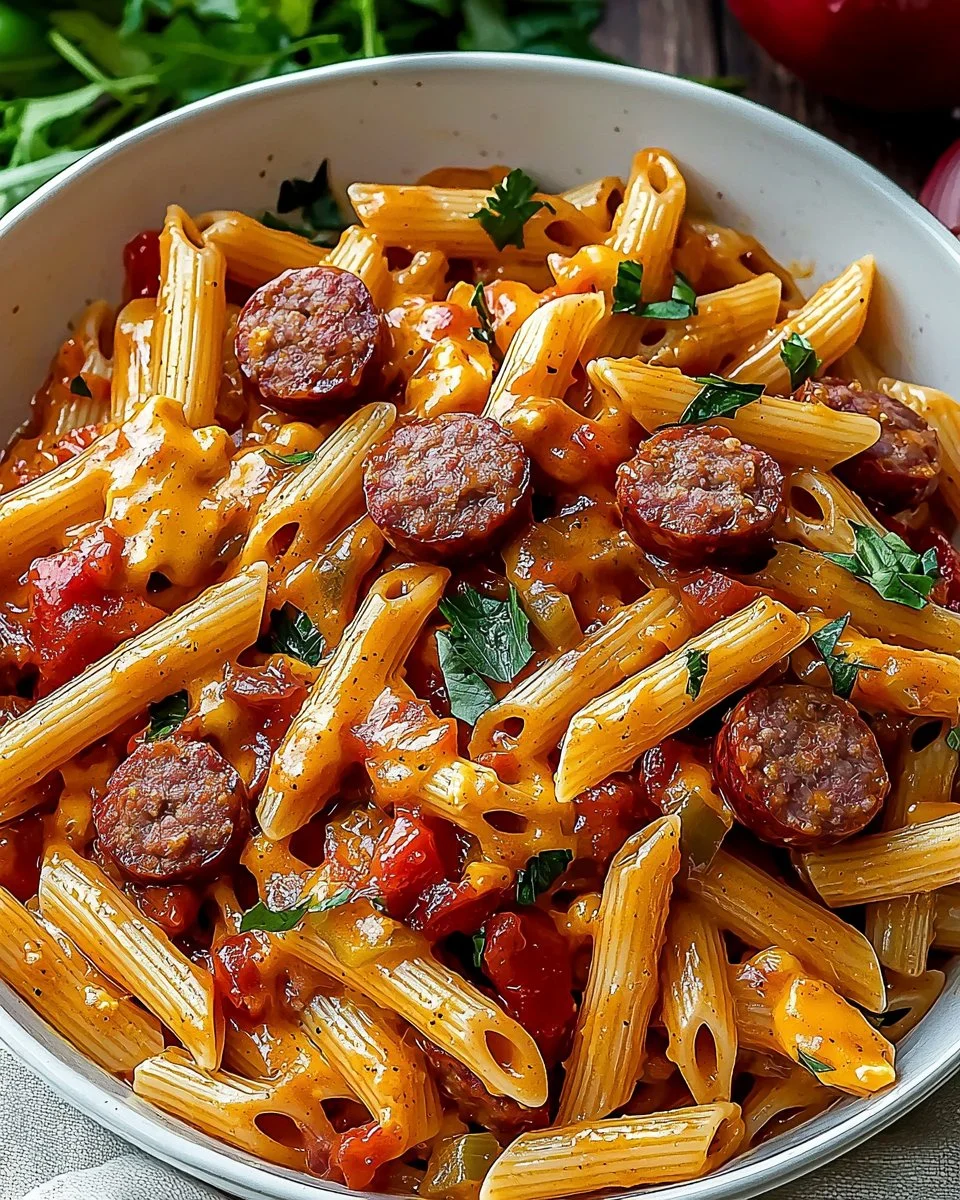 Cajun Sausage Pasta
