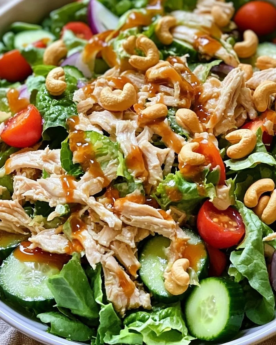 Chicken Cashew Crunch Salad