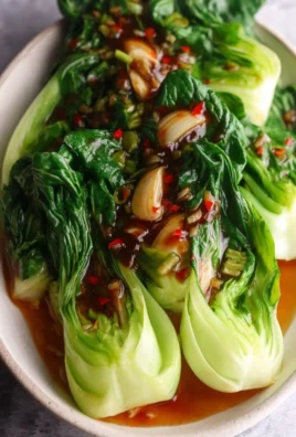 Delicious Garlic Bok Choy sautéed with garlic and soy sauce for a savory dish.