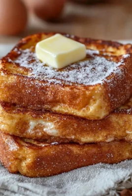 Delicious Churro French Toast topped with cinnamon and sugar