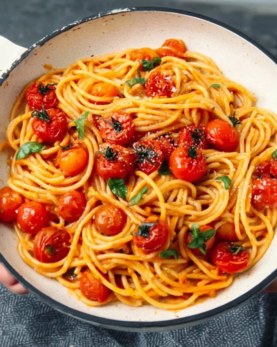 Creamy Cherry Tomato Pasta