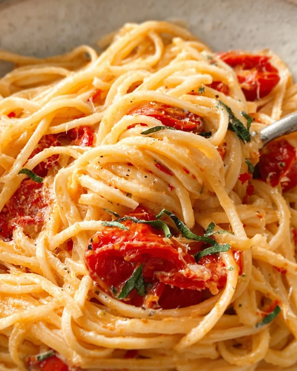 Creamy Cherry Tomato Pasta