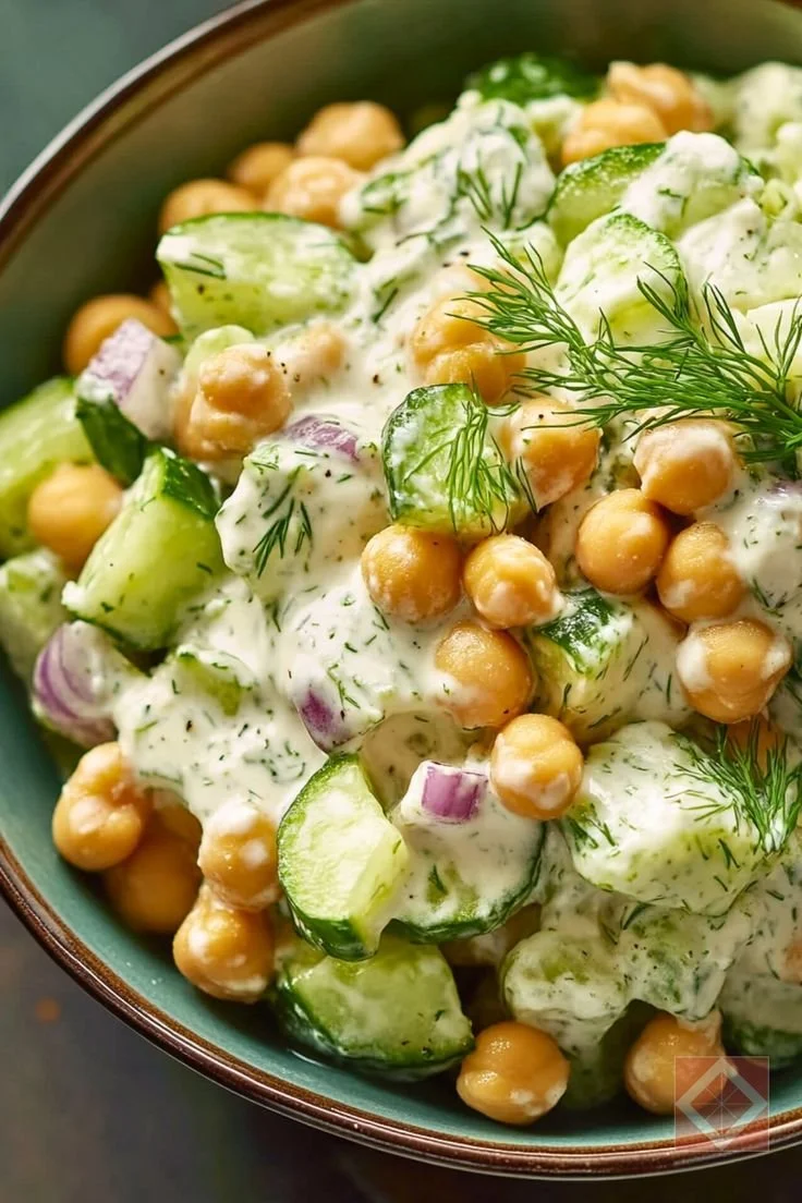 Creamy Chickpea Salad
