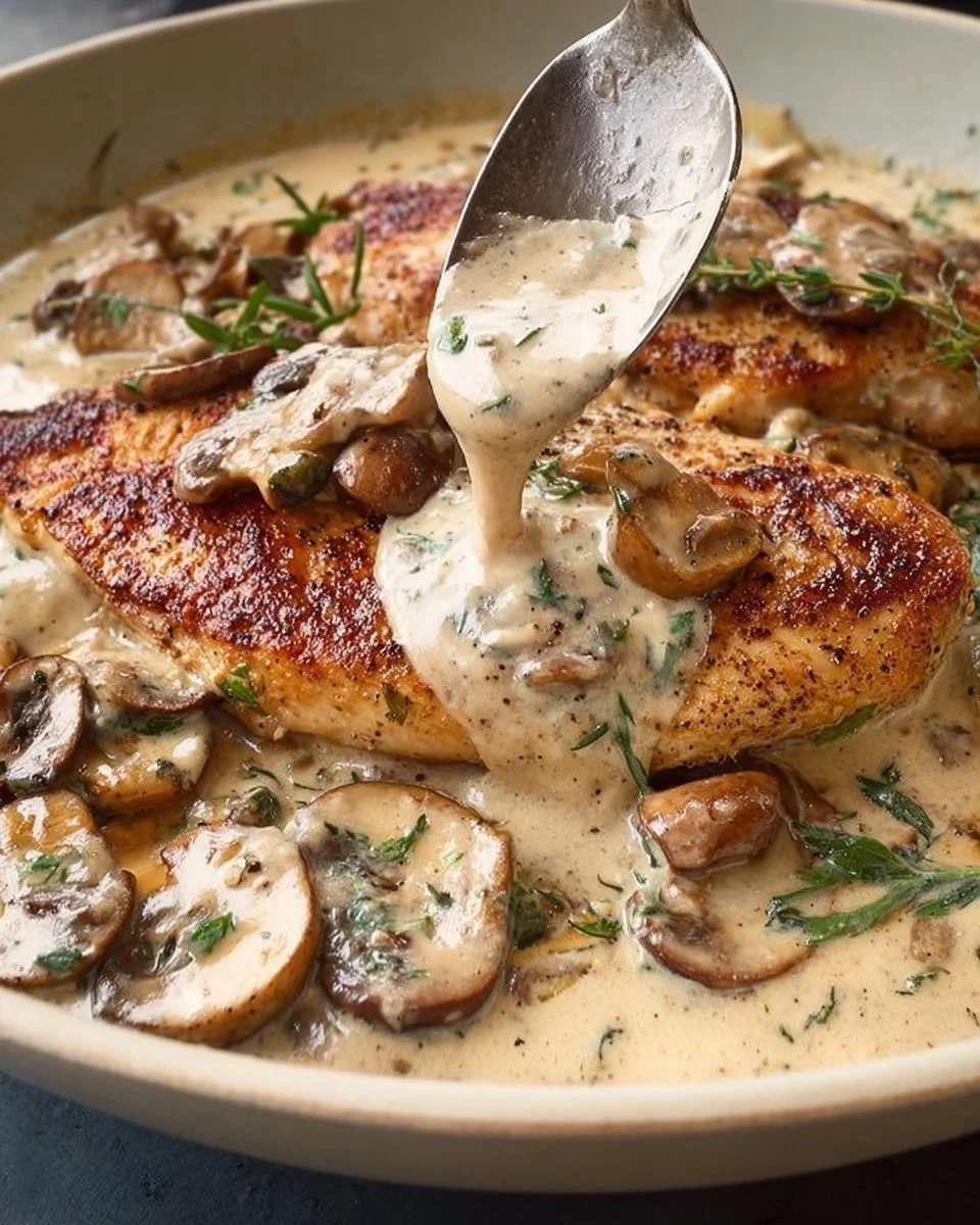 Creamy Mushroom Chicken