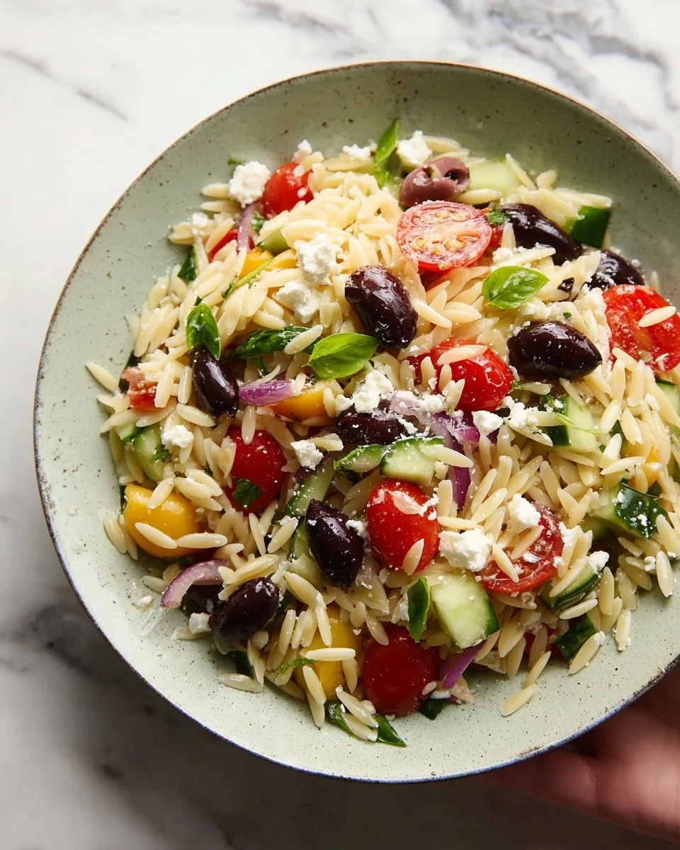 Greek Orzo Salad